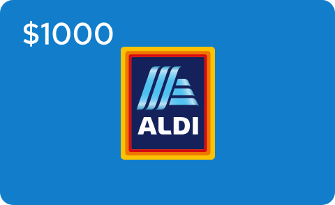 $1,000 ALDI gift card
